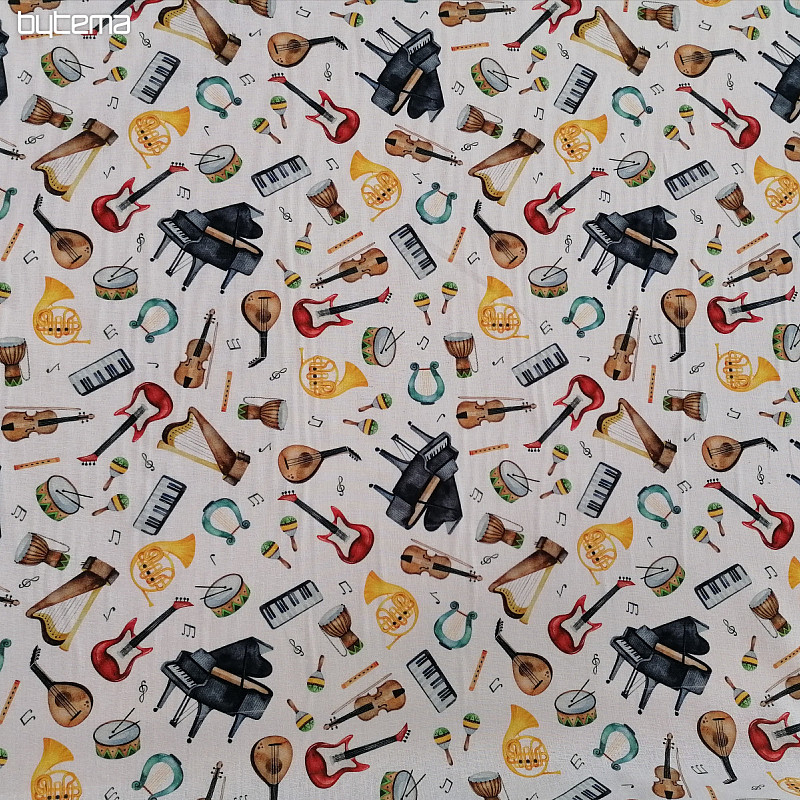 Pamučna tkanina GLAZBA