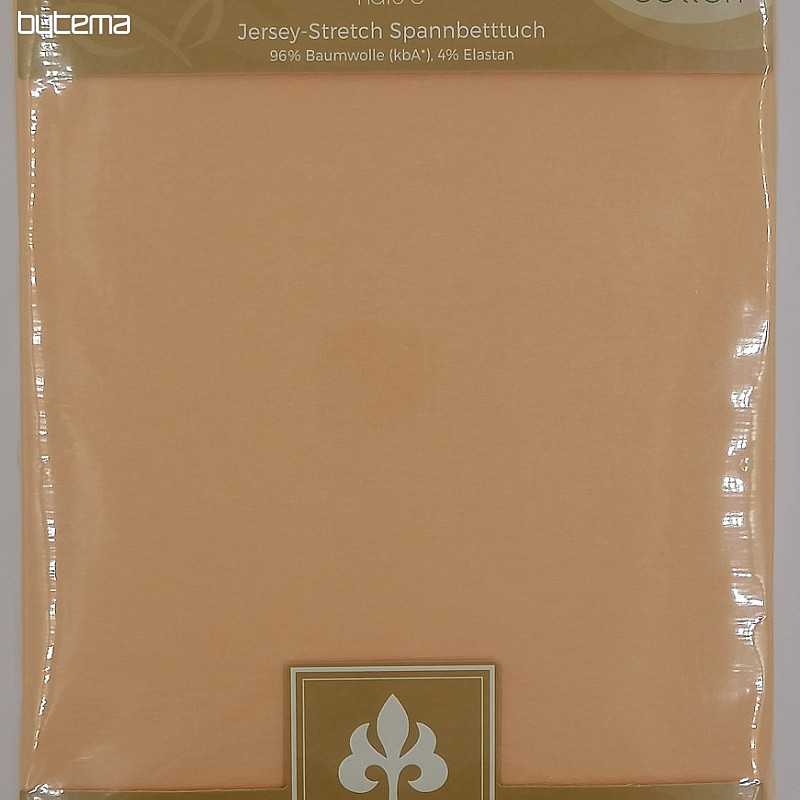 Jersey plahta BAMBUS - BIO PAMUK marelica