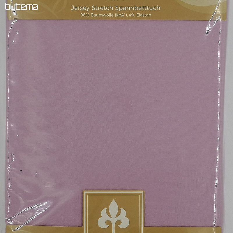 Jersey plahta BAMBUS - BIO PAMUK lila