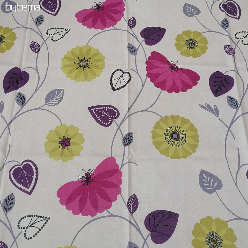 Ukrasna zavjesa Flowers 1 -140x240 cm