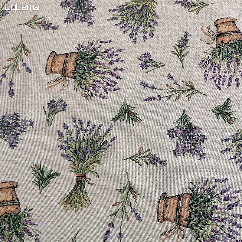 Tkanina za goblen LAVANDA ALLOVER