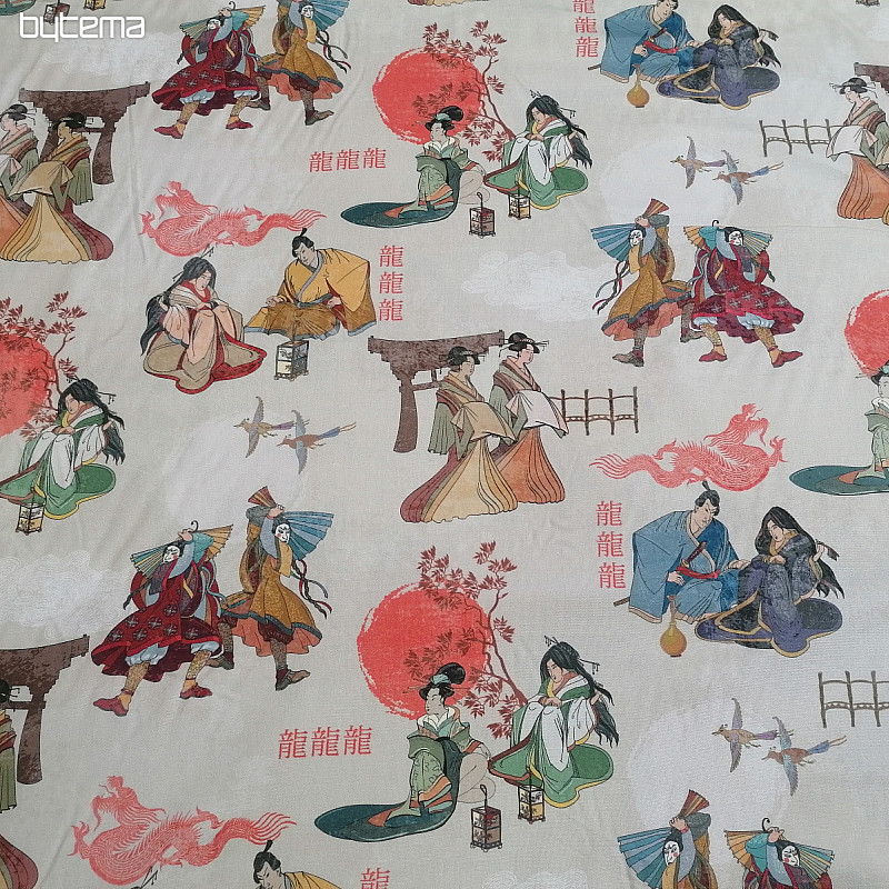 Dekorativna tkanina JAPAN KREM