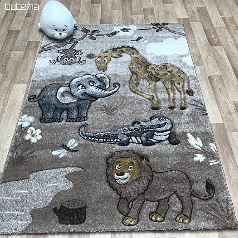 Dječji tepih Afričke ŽIVOTINJE