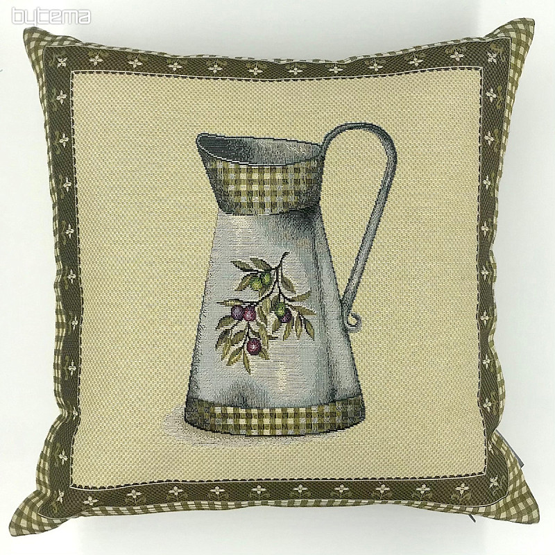Goblen navlaka za jastuk OLIVE POT