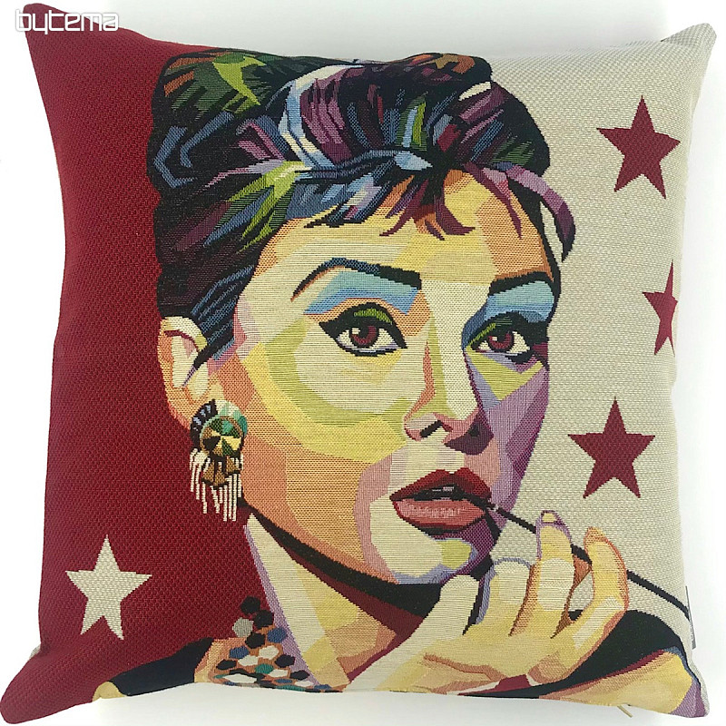 STRIPOVI Audrey Hepburn Navlaka za jastuk za goblene