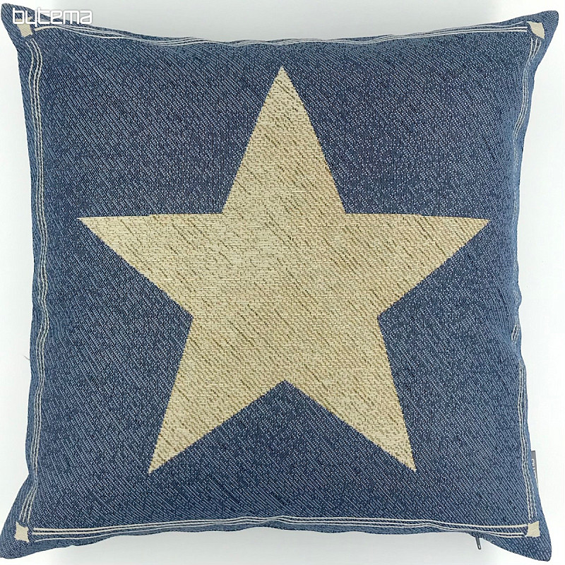 Navlaka za jastuk od goblena BLUE STAR 1