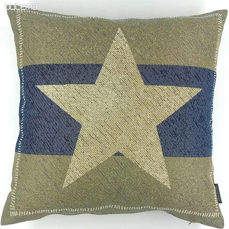 Navlaka za jastuk od goblena BLUE STAR 2