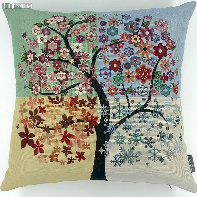 Navlaka za jastuk od tapiserije TREE 4 SEASONS