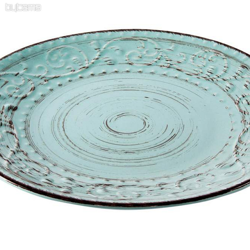 Plitki tanjur PLAVI RELJEF 28X3 cm
