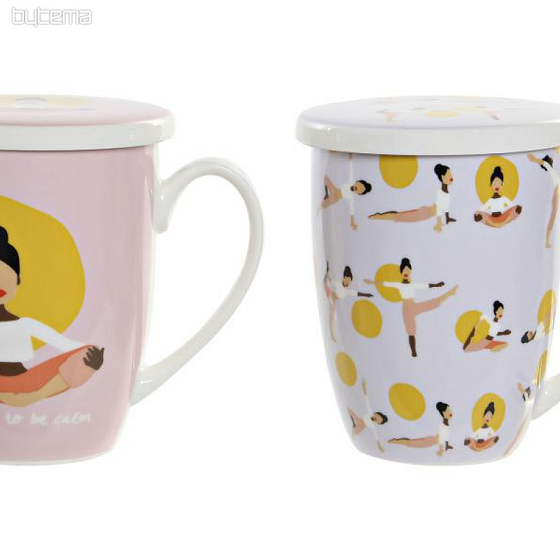 Set za čaj s cjedilom Joga 325 ml