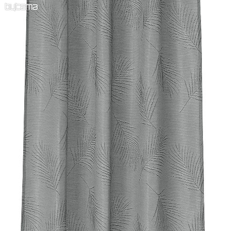 Dekorativna zavjesa PALOMA tamna siva 146x245