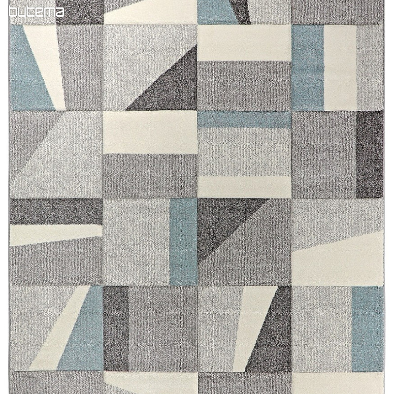 Moderni komadni tepih DIAMOND geometrijski kvadrati