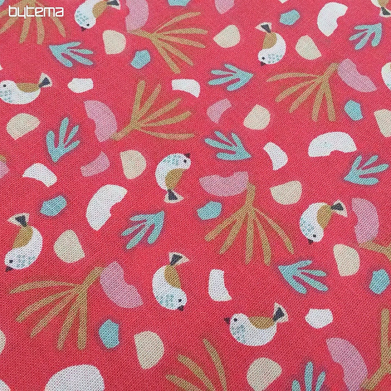 LIPO BIRDS pamučna tkanina
