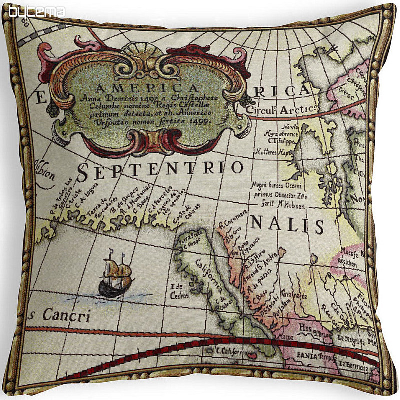 Velika goblen navlaka za jastuk TERRA MERCATOR
