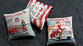 ROUTE 66 kolekcija jastuka