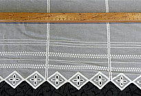 Zavjesa kratka krem 24313