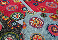 Tepisi sa modernim MANDALA uzorkom
