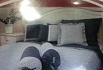 Krep plahte u stilu PROVENCE 140x200, 70x90
