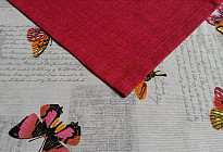 Dekorativna tkanina PAPILLON 801 - LEPTIRIĆI