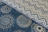 Dekorativne tkanine u stilu mandala učinit će vaš dom ugodnim