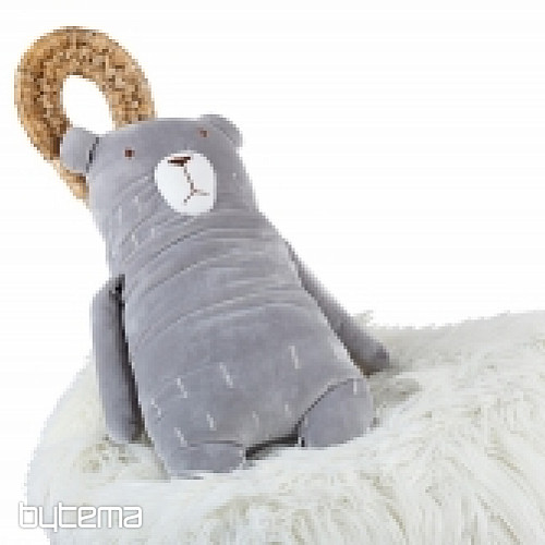 SPANDEX BEAR jastuk sivi