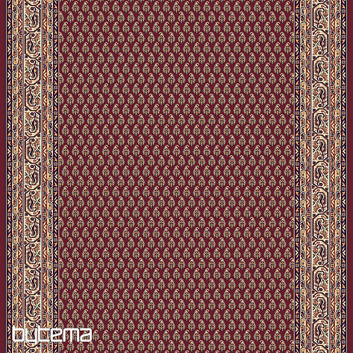Komadni tepih SOLID 03 bordo CONES