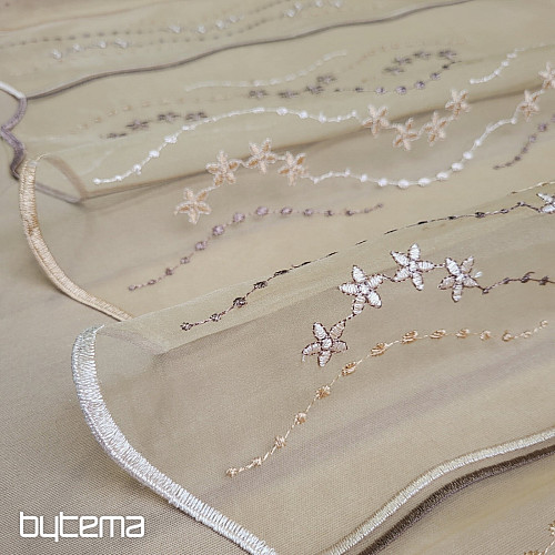 Zavjesa od vitraja - vezena HF1189