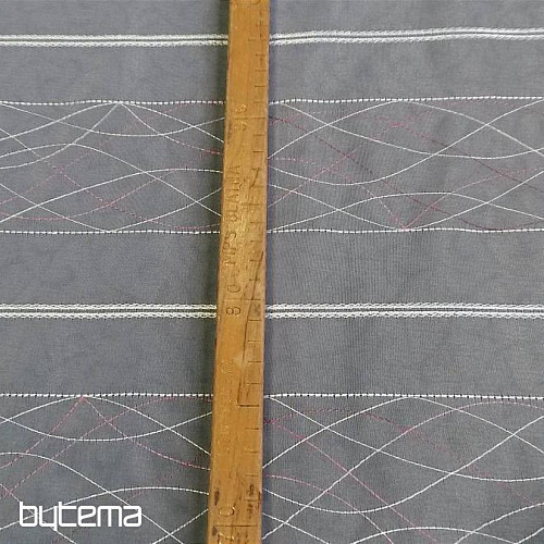 vitraž zavjesa spiralna ružičastoljubičasta