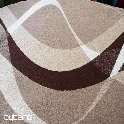 Okrugli tepih BROWN BEIGE