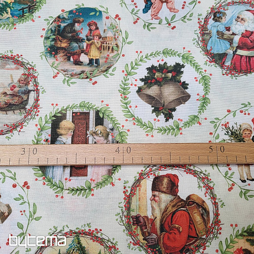 Tkanina za božićne ukrase VICTORIAN CHRISTMAS