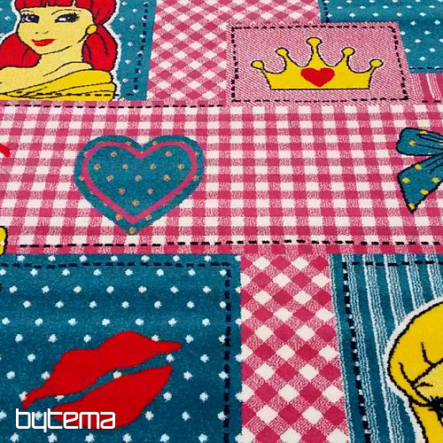 Dječji komadni tepih PRINCESS