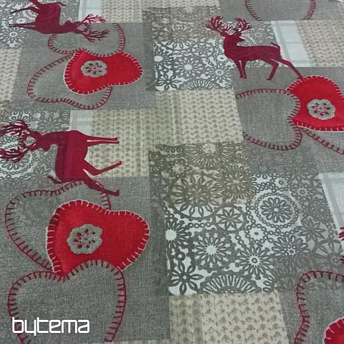 Božićna ukrasna tkanina TRICOT