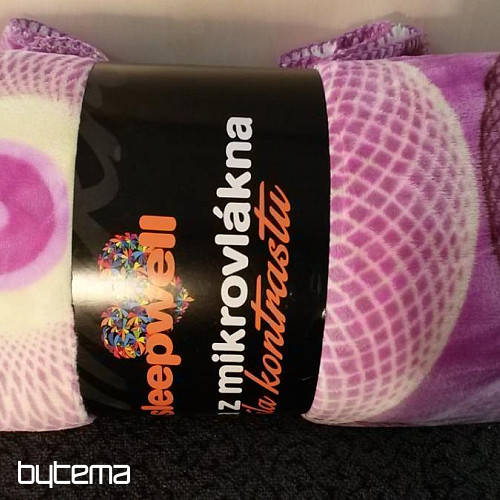 Ovčji pokrivač - ljubičasti balon