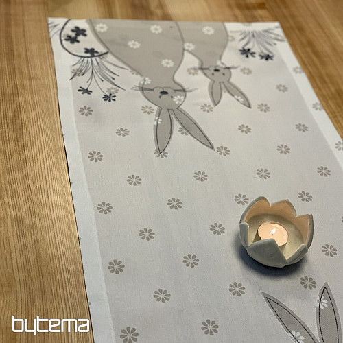 Vezeni stolnjaci i šalovi bijeli ZEC