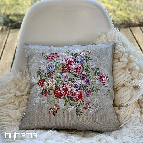 Navlaka za jastuk FLOWER BEIGE