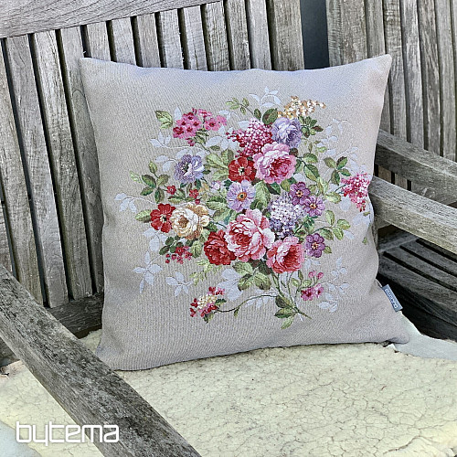 Navlaka za jastuk FLOWER BEIGE