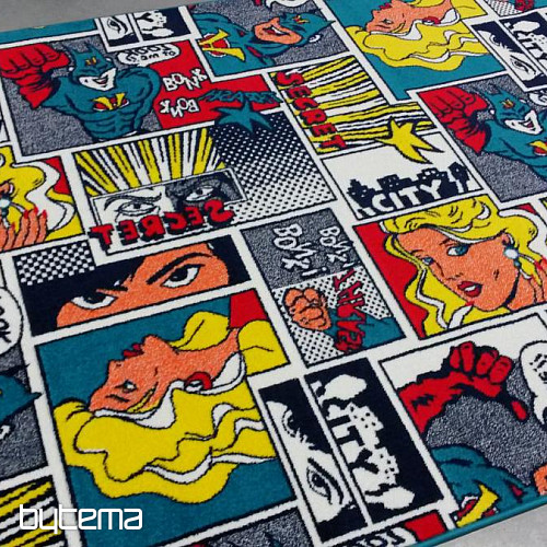 KOMIKS dizajnerski tepih