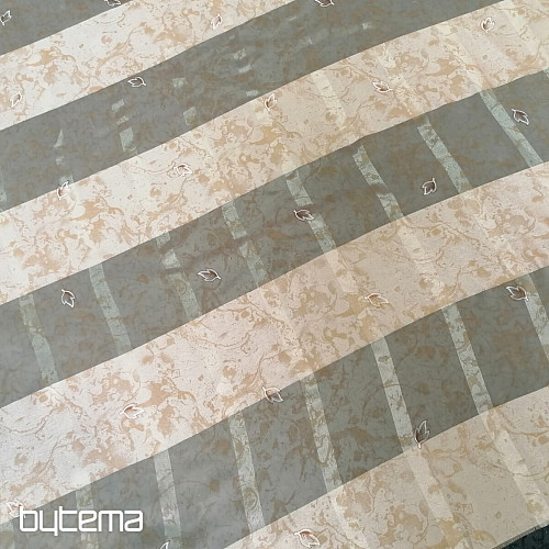 Medena zavjesa s lišćem