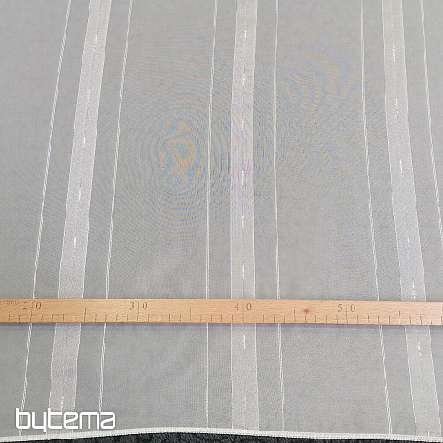 Zavjesa svijetle krem pruge G0345/150