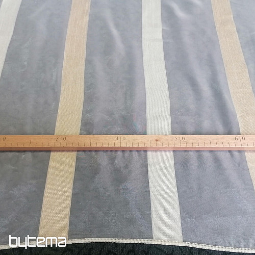 Voile zavjesa STRIPES GOLD