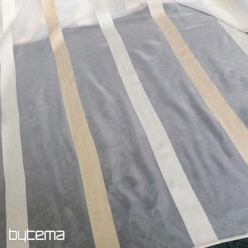 Voile zavjesa STRIPES GOLD