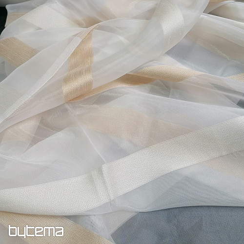 Voile zavjesa STRIPES GOLD