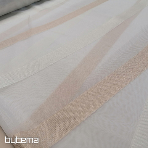 Voile zavjesa STRIPES GOLD