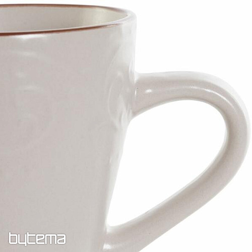 Šalica BEIGE RELIEF 325ml bež