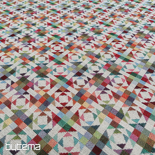 Tkanina za goblen KALEIDOSCOPE