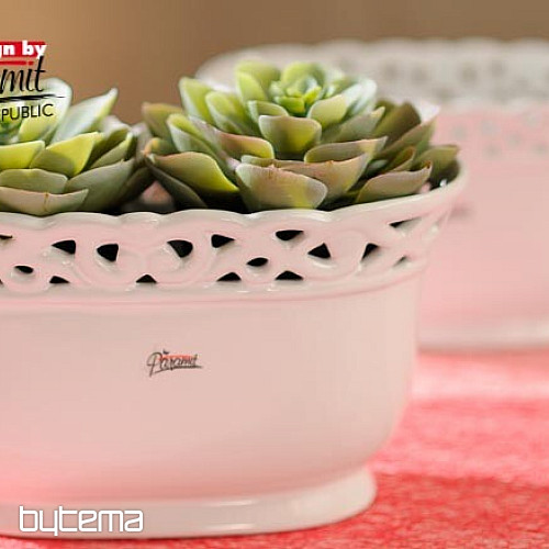 Jardinka čipka bijela 24 cm
