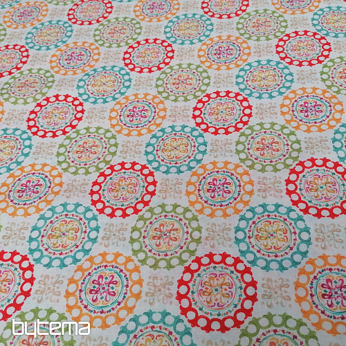 Pamučna tkanina Mandala - Andale