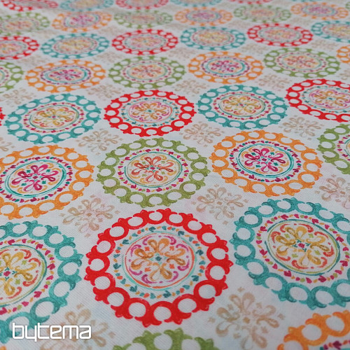 Pamučna tkanina Mandala - Andale