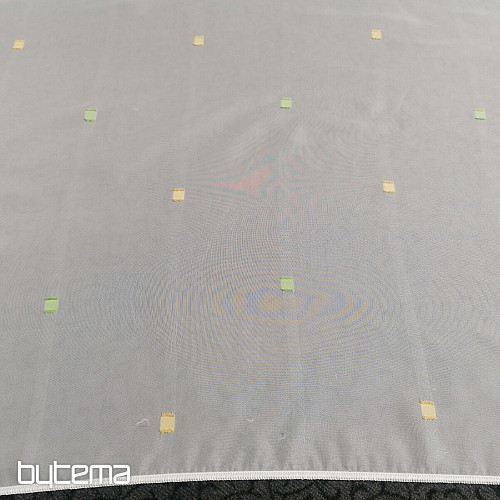Bijela voile zavjesa 9350/300/42
