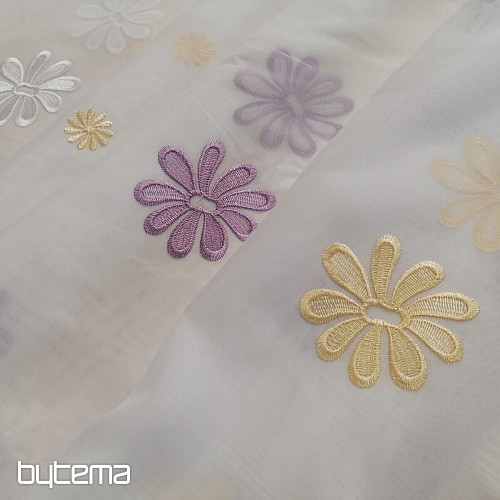 Bijela voile zavjesa 633/300/6730